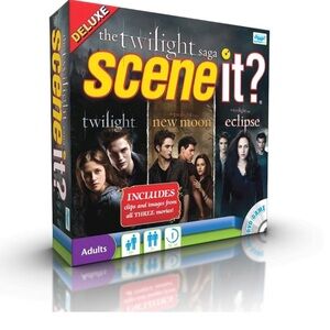Twilight movie Saga Scene It? Deluxe DVD Game sealed NEW Bella Swan Trivia 2010